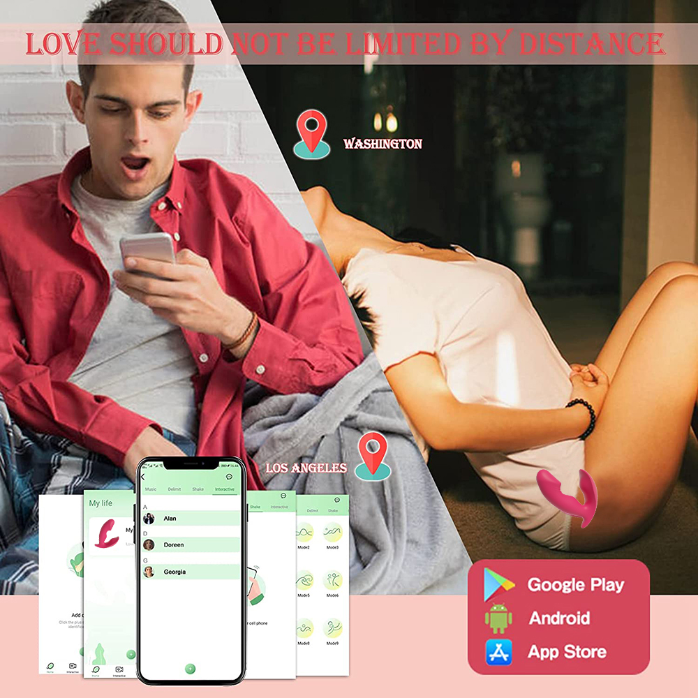 App Remote Control Vibration Wearable Panty Vibrator