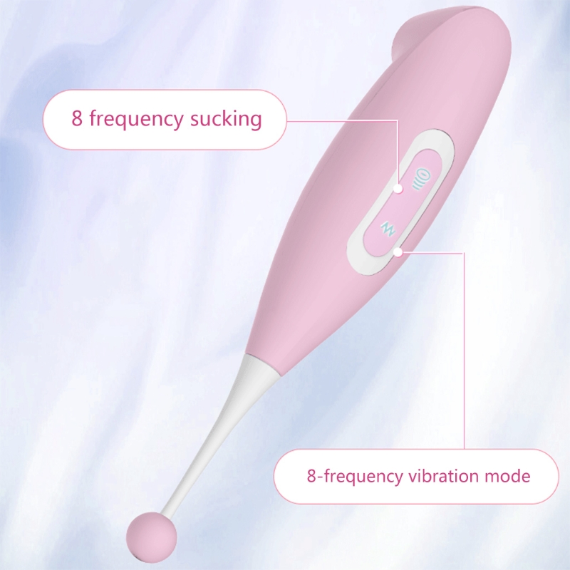 Women's Suction Vibrating Stick Clitoris Massage Masturbator