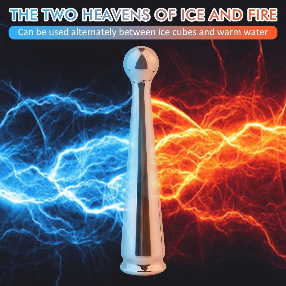 Stainless Steel 9 Vibrations Mini Massage Stick Erotic Nipple Clitoral Massager