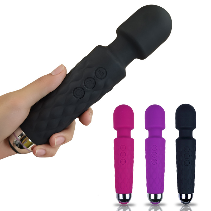 Multi Frequency Silicone Stick Vibrating Stick Female Flirting Masturbation