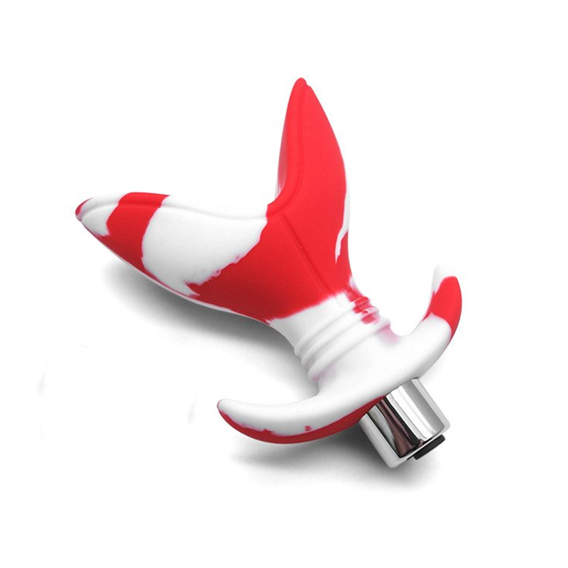 Goldfish Tail Shaped 10 Speed Anal Vibrator Opening Anus Expander