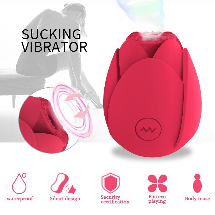 Rose Toy Sucking Vibrator