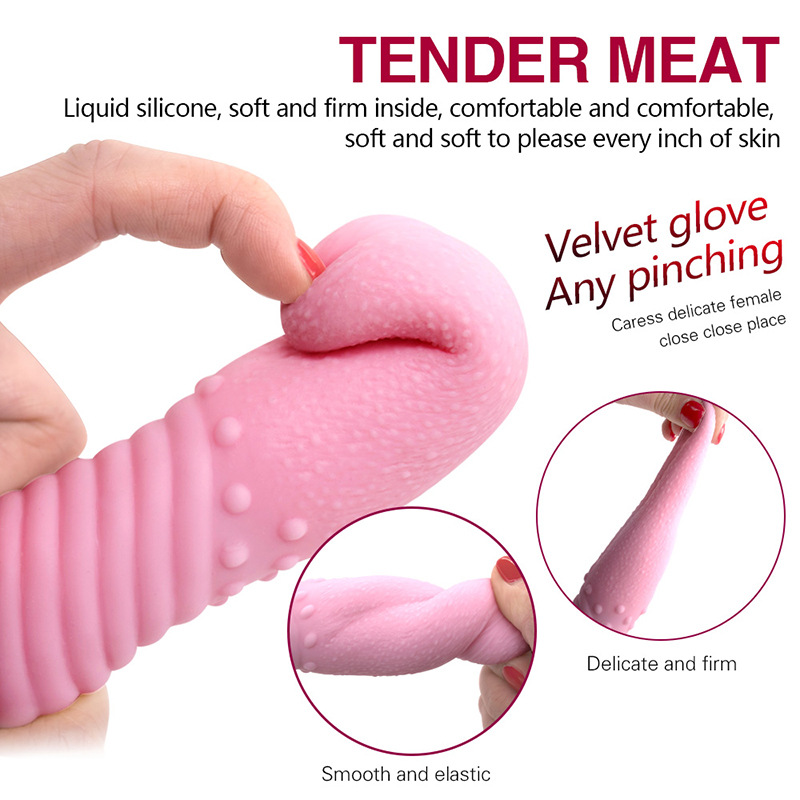 Multifunction G-spot Massager 10 Speed Tongue Vibrator