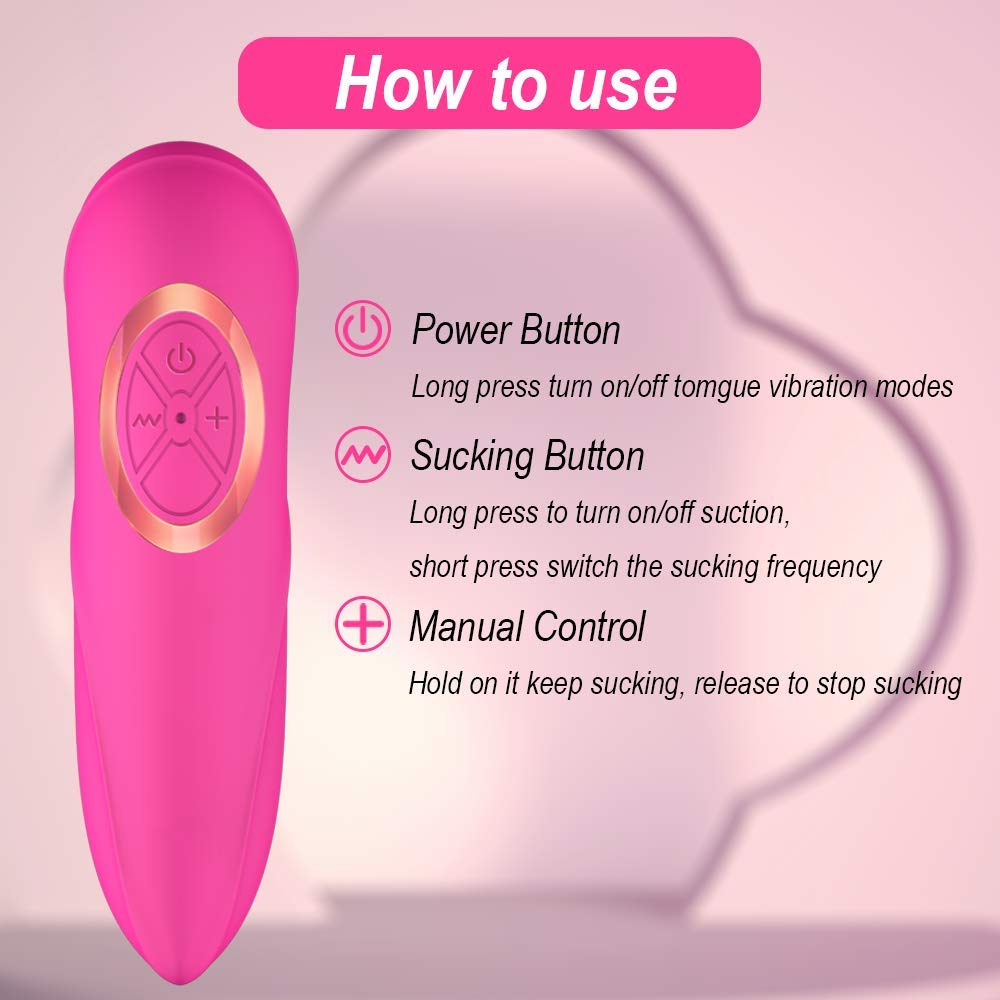 Tongue Licking Vibrators Sex Toy