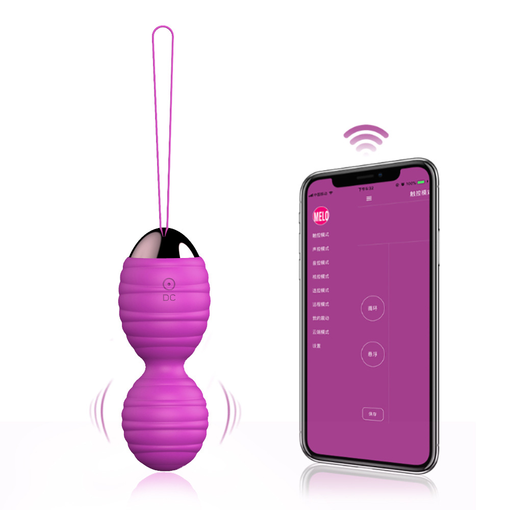 Ben Wa Massage Balls With 2 In 1 App Remote Control