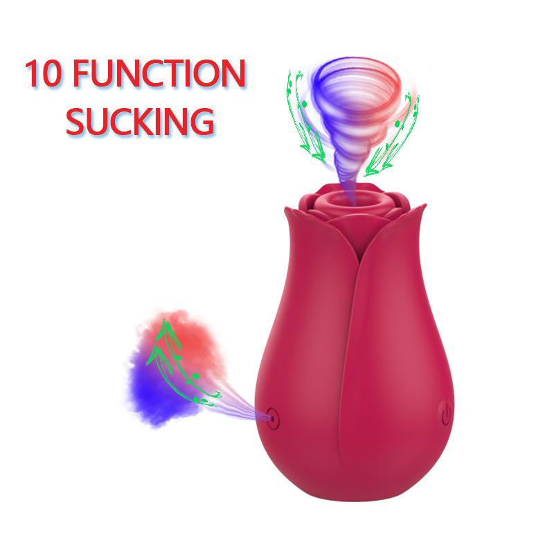 New Rose Toy Sucking Vibrator