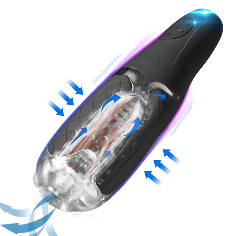 Automatic Deep Throat Suction Masturbation Cup Male Electric Training Masturbator Sex Toy