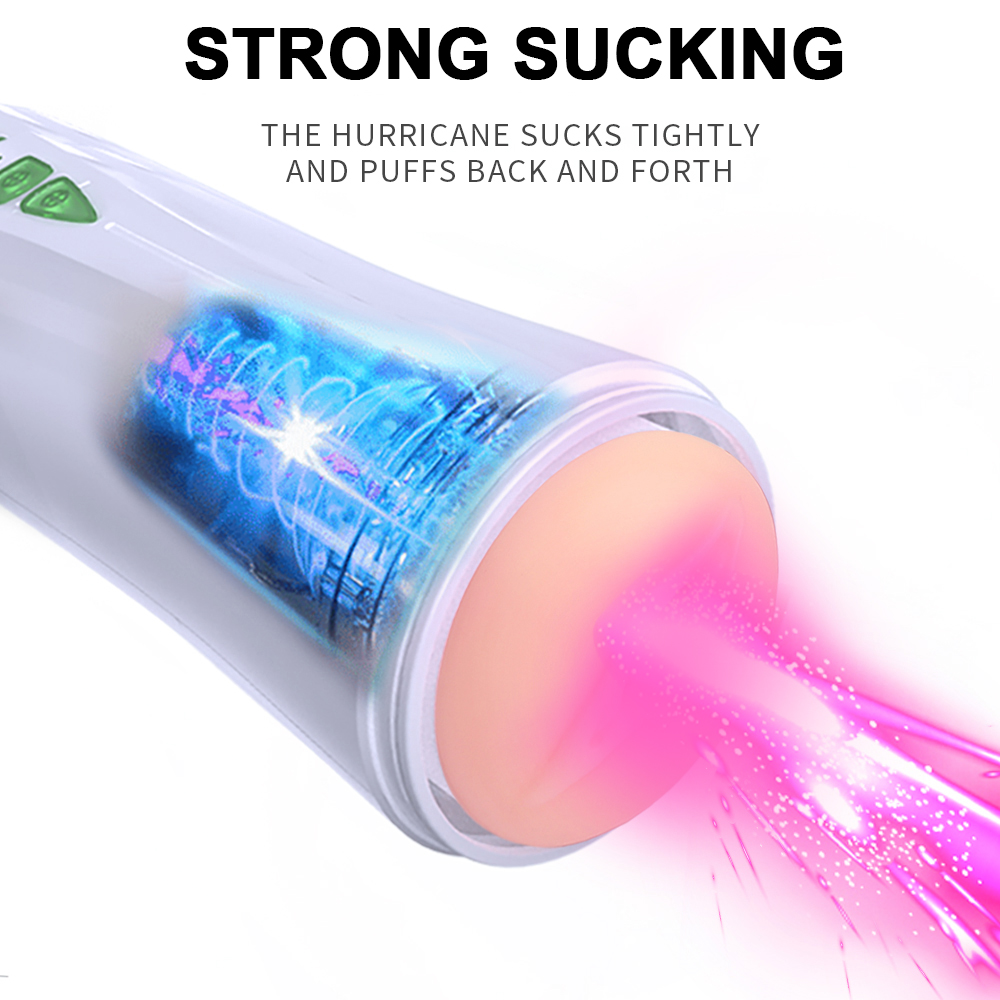 Automatic Telescopic Vagina Male Masturbator Cup