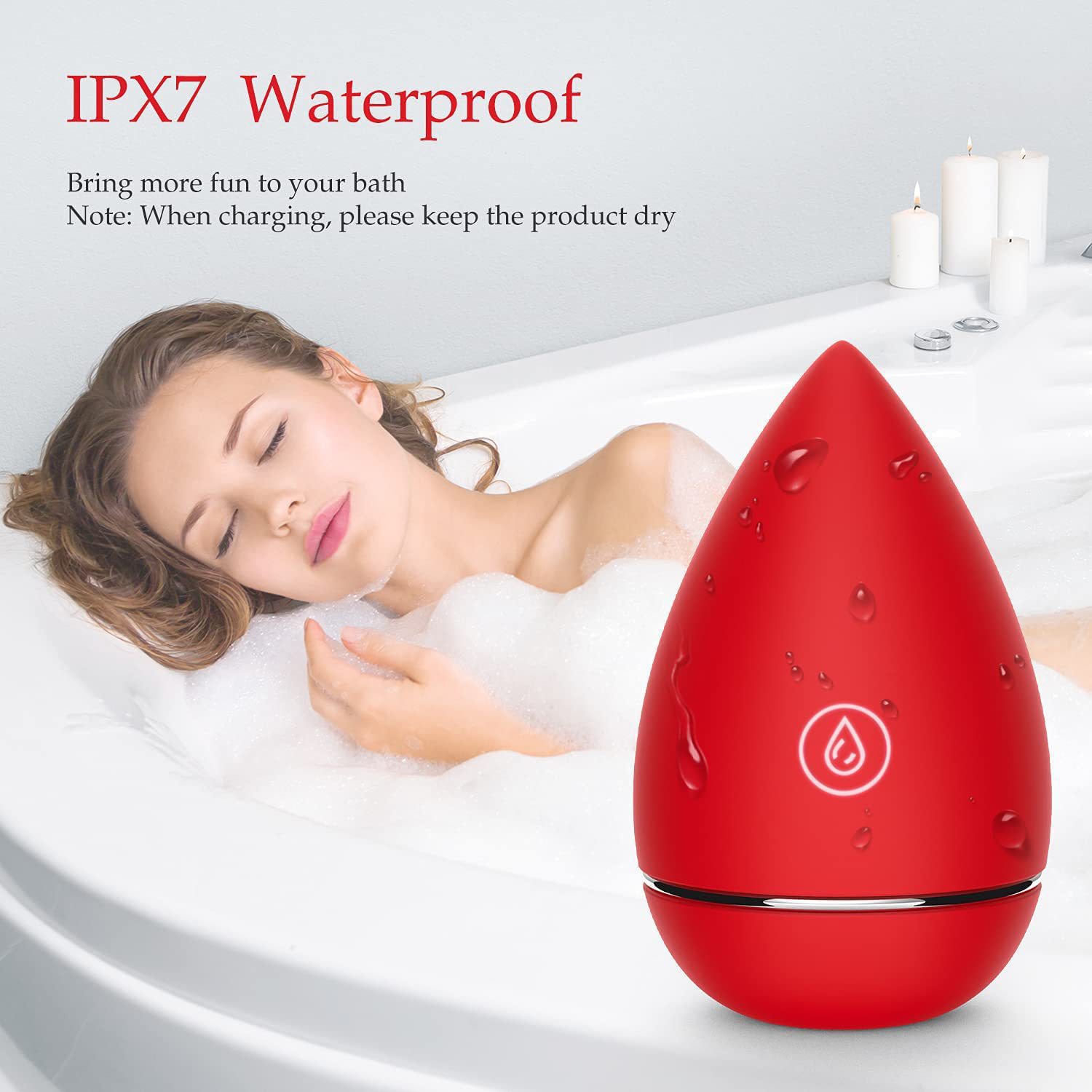 Beauty Egg Design 10 Frequency Sucking Vibrator