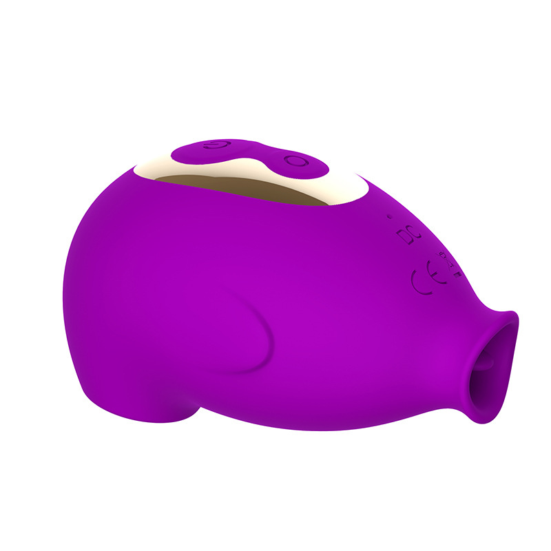 Suction Tongue Licking Penguin Vibrator