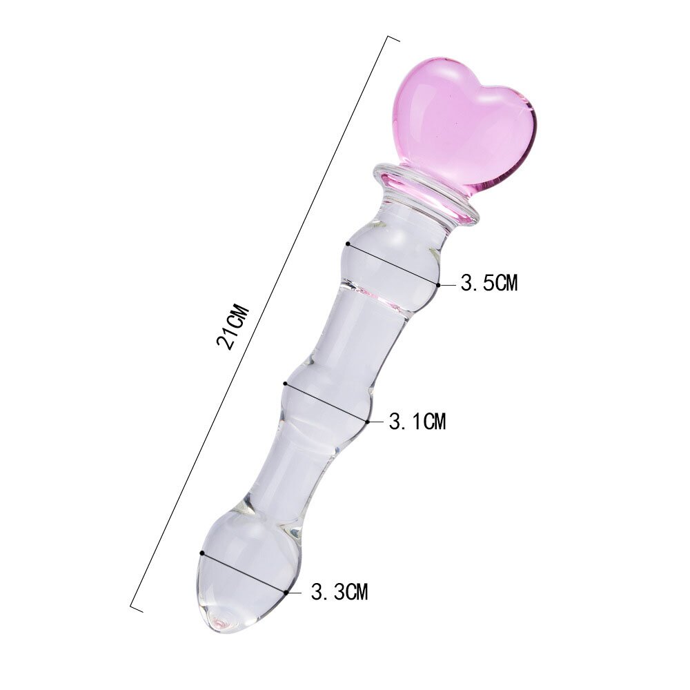 Love Glass Massage Toy