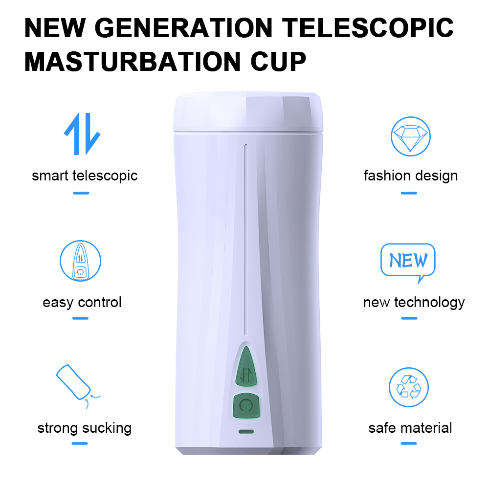 Automatic Telescopic Vagina Male Masturbator Cup