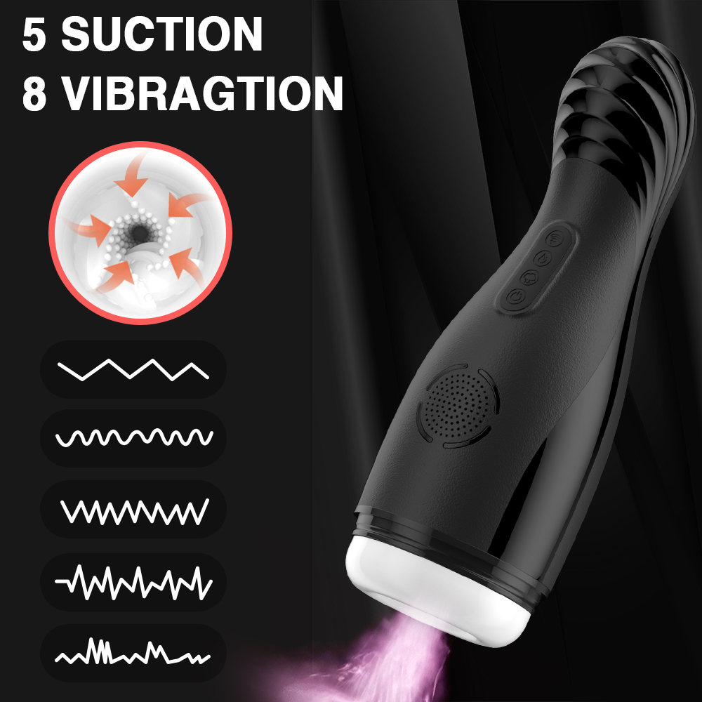Automatic Vibration Absorption Male Masturbator