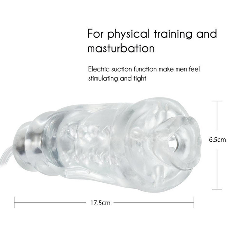Blowjob Toys Sucking Vibrating Oral Sex Machine Electric Male Masturbator