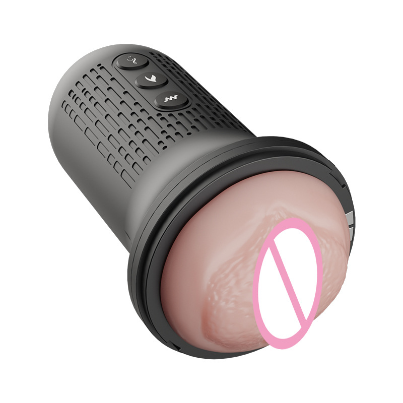 Heating Vibrator Rotating Masturbation Massage Cup For Men