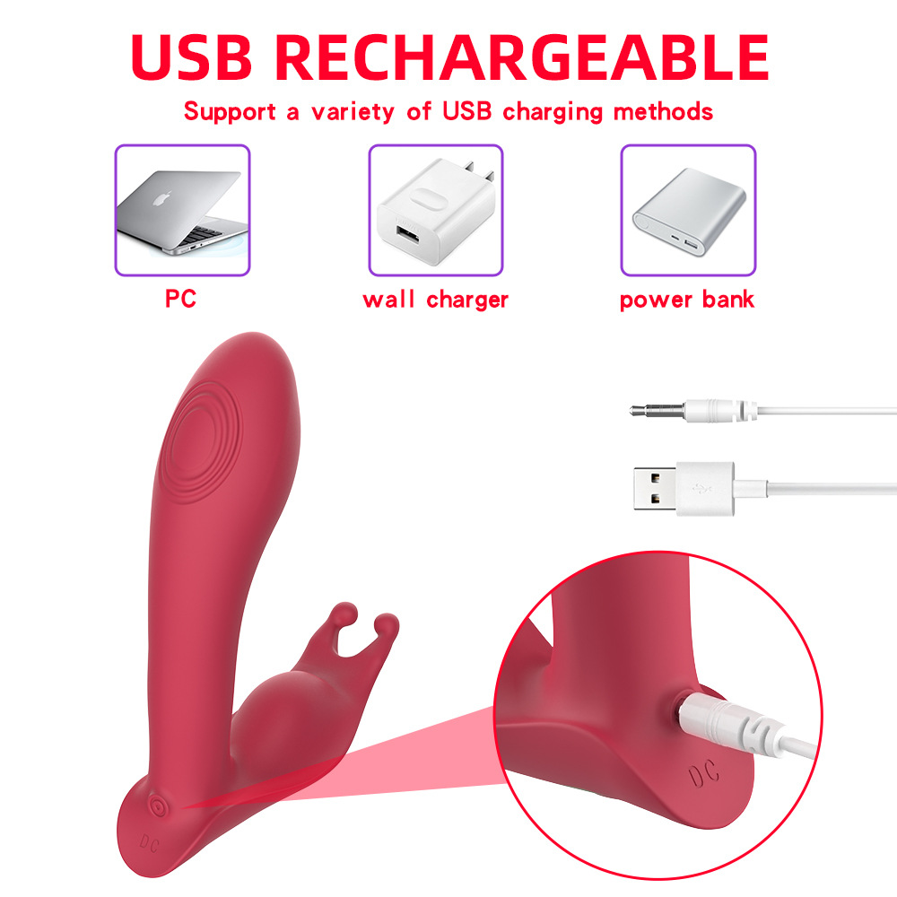 Tapping Tip 9-pattern Vibrator P-spot Mixed Orgasm Anal Nipple Clitoral Vaginal Stimulation