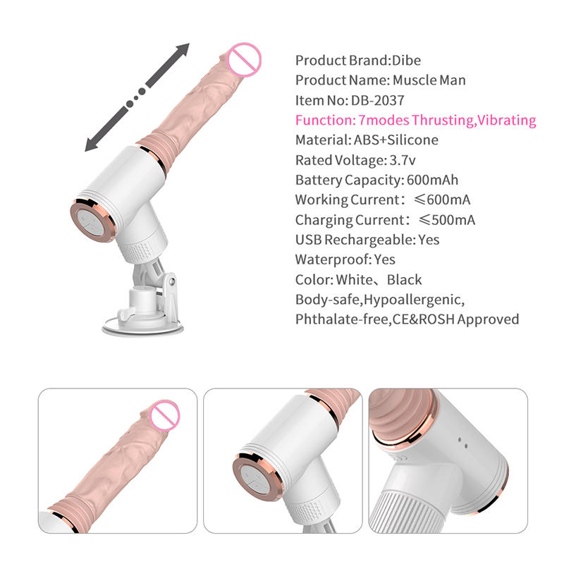Automatic Thrusting Sex Machines Adults Toy Gun G-spot Dildo Vibrator