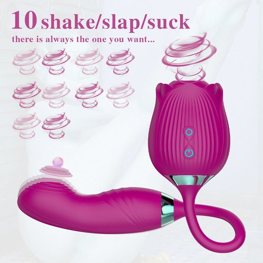 The Flapping Clit Sucker Rose with Extension