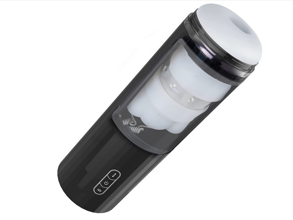 Automatic Aircraft Cup Clamp Suction Vibration Telescopic Male Masturbator