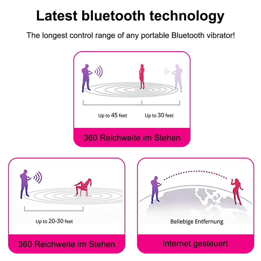 App Control Wearable G-spot Vibrating Panties
