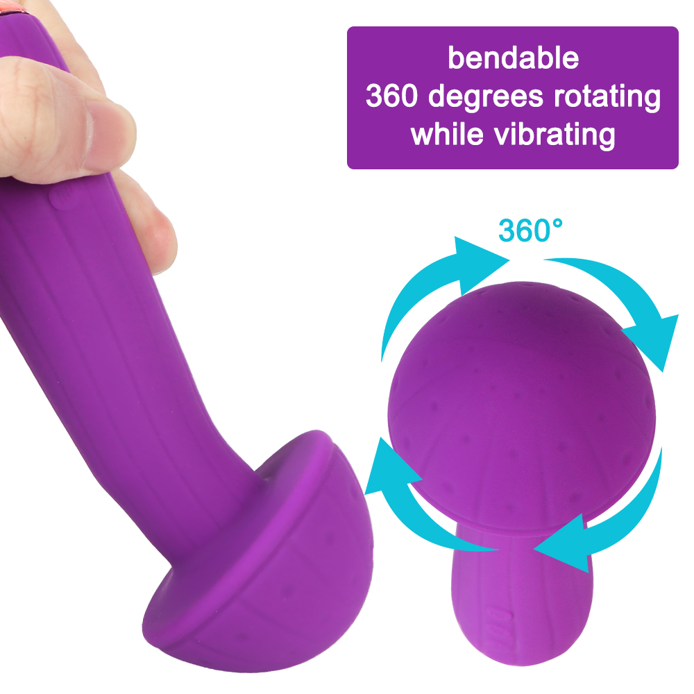Mushroom Head Wand Vibrator