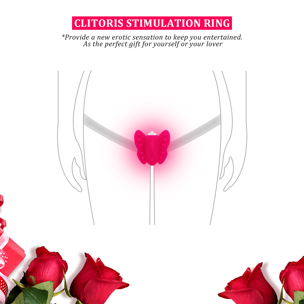 Wearable Butterfly Vibrating Panties Clitoral stimulator