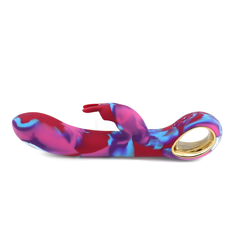 10 Frequency Heating Vibration Rainbow Vibrator