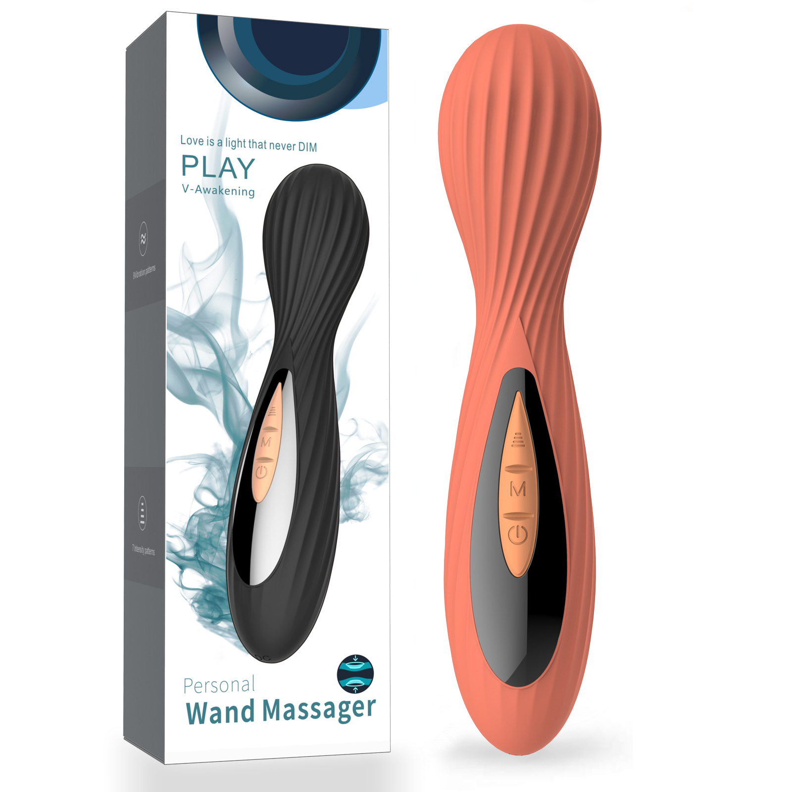 Shell 9 Frequnecy Wand Vibrator