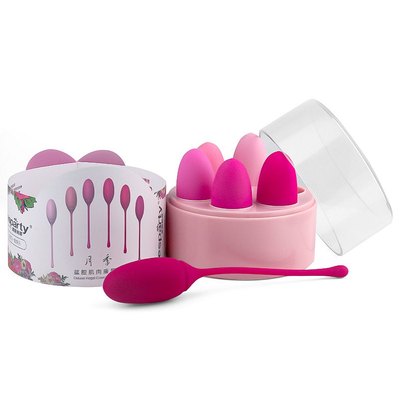 6 Pcs/Set Flower Color Kegel Ball