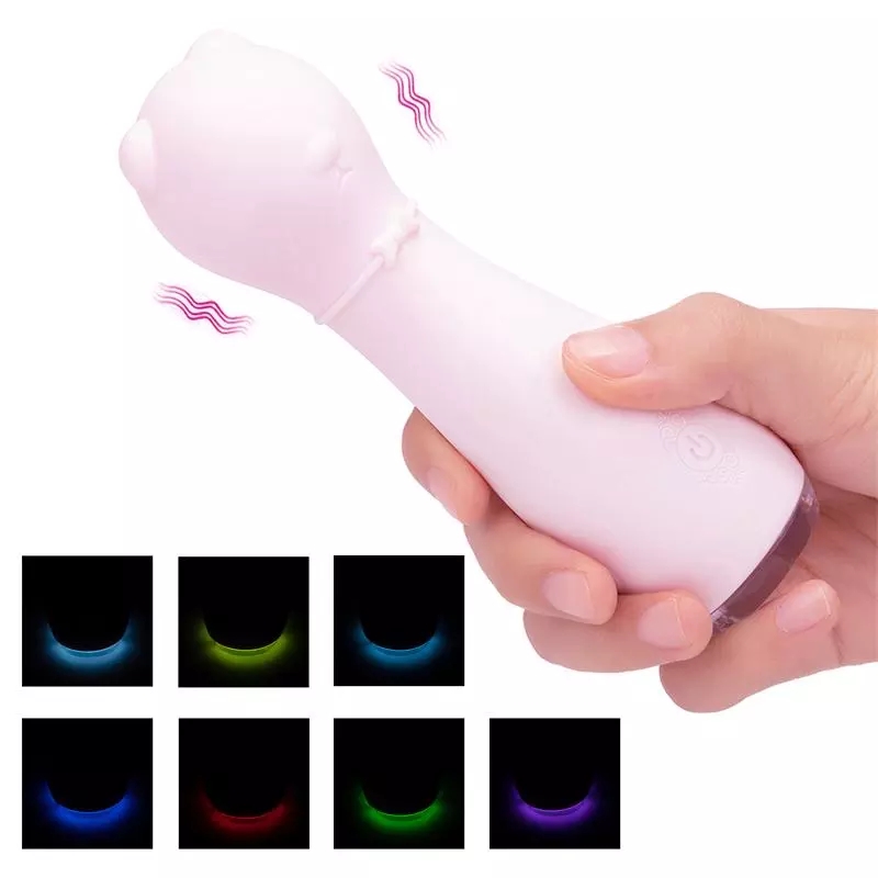 Vibrating Massager Small Cute Cat Wand Vibrator