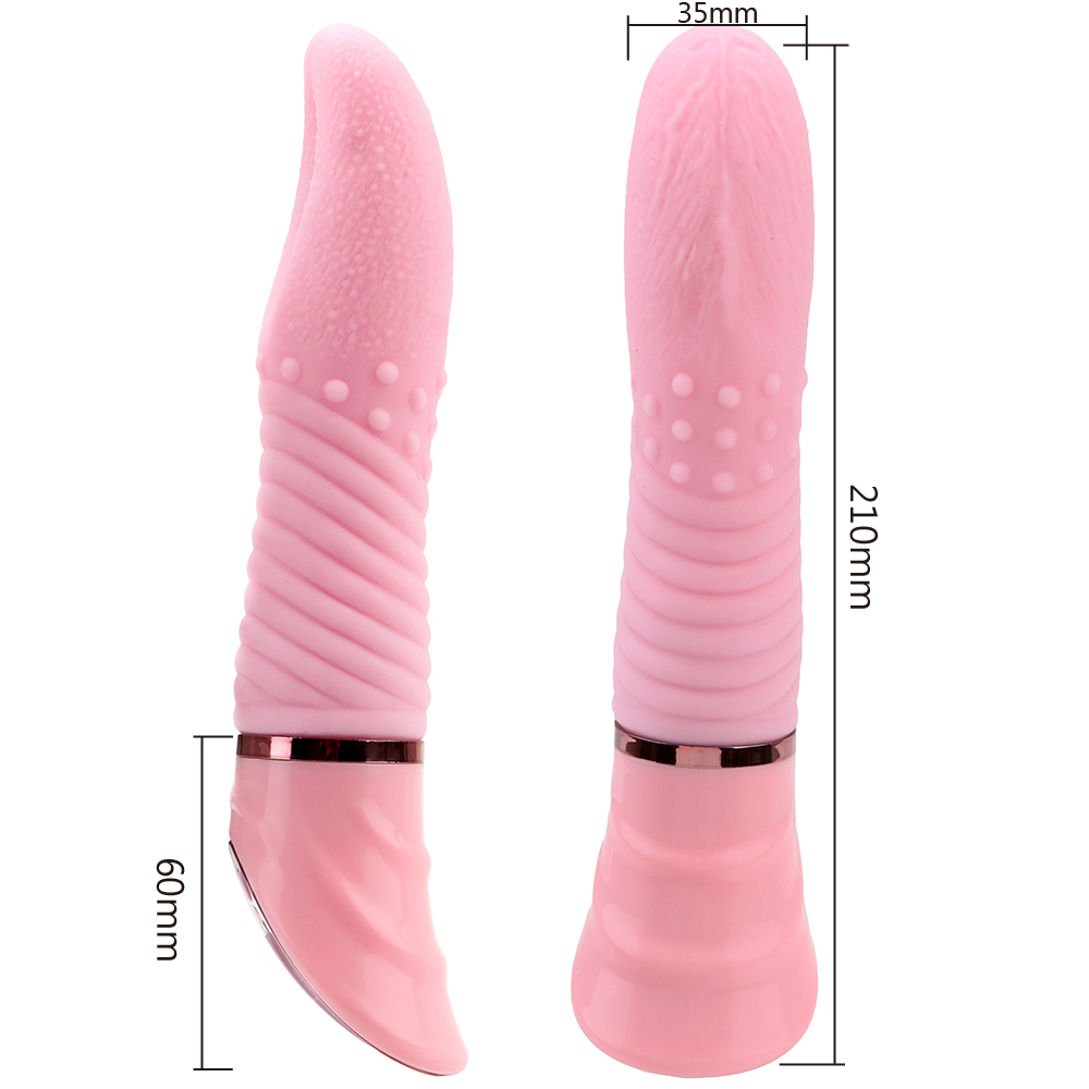 Multifunction G-spot Massager 10 Speed Tongue Vibrator