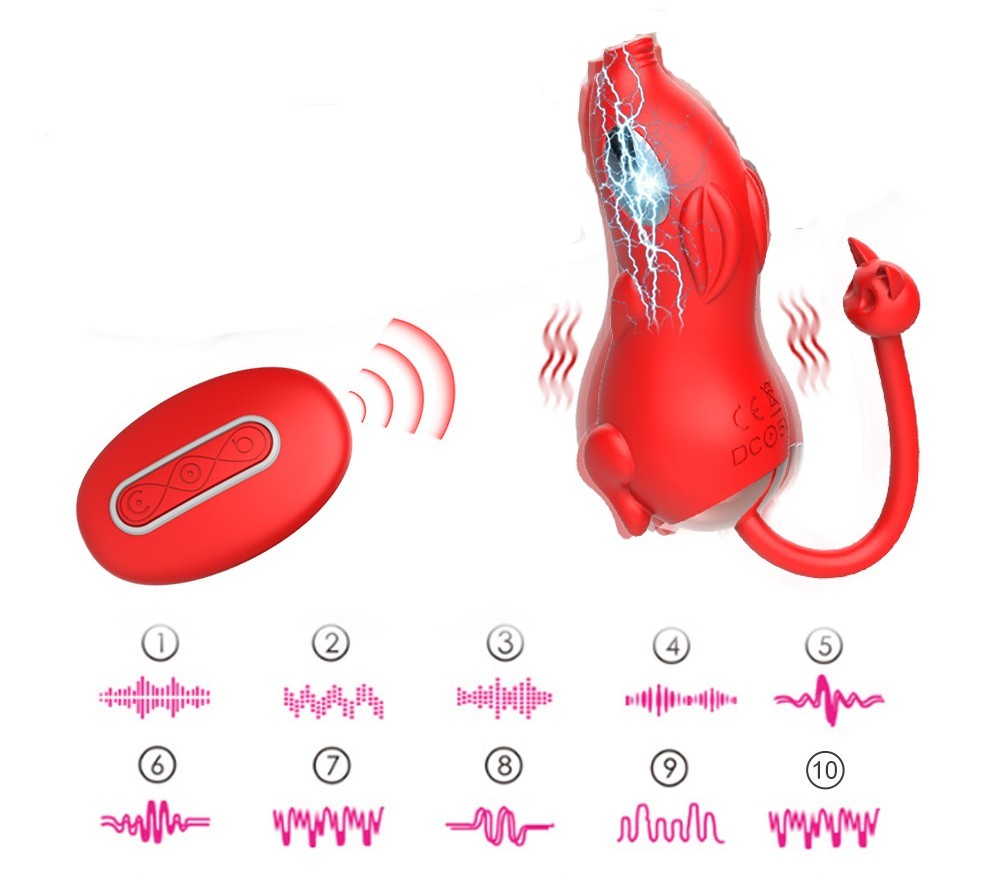 Electric Shock Vibrating Egg Vaginal Exerciser Vibrator Clitoris Stimulation