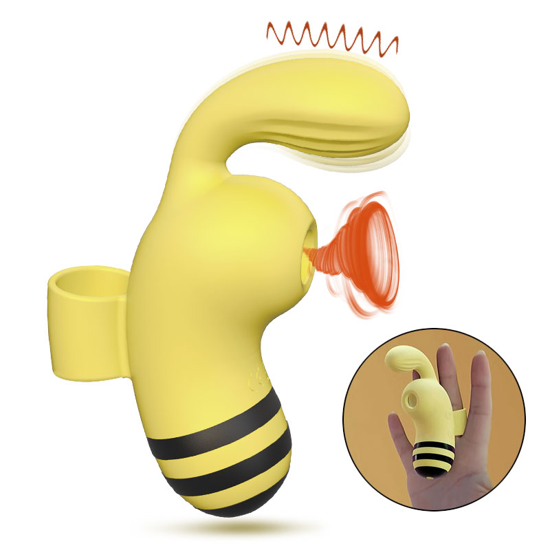 Little Bee Suction Finger Vibrator