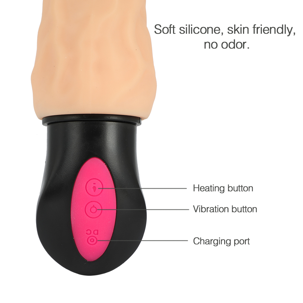 Heating Vibrator Dildos Female Masturbation