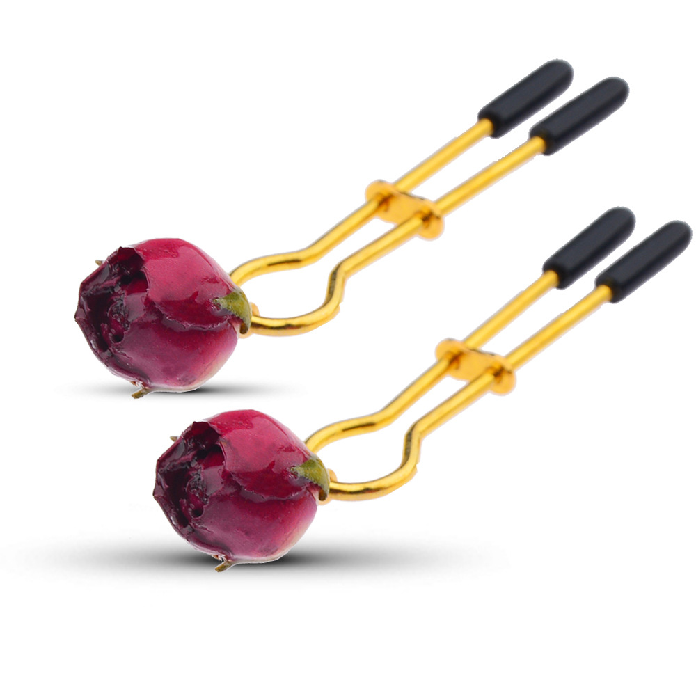 Rose Love Nipple Clamps