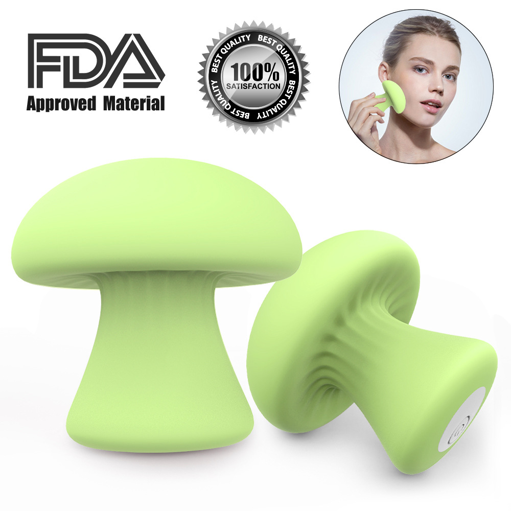 Small Mushroom Vibrating Massage Mini Vibrating Stick