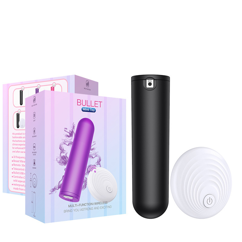 10 Speeds Remote Control Mini Lipstick Bullet Vibrator