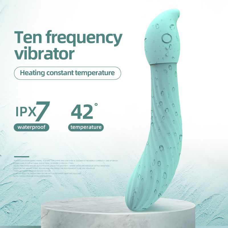 Double Head Heating Vibrator