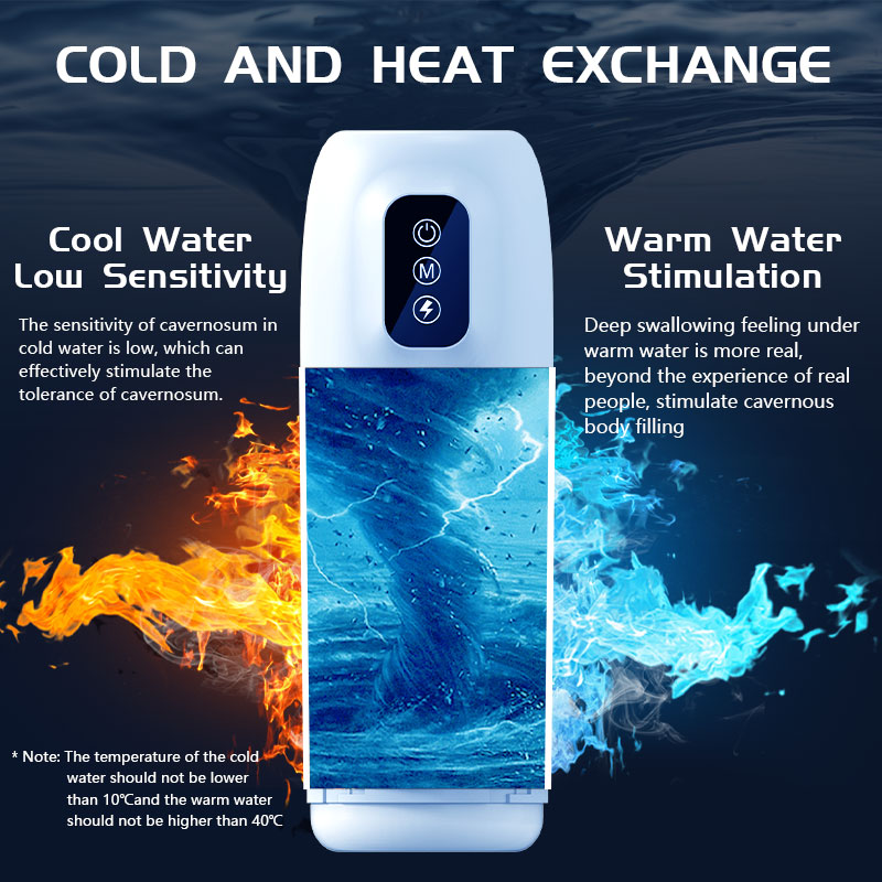 Diver 4-in-1 Water Bath Telescopic Vibration Heating Masturbation Cup