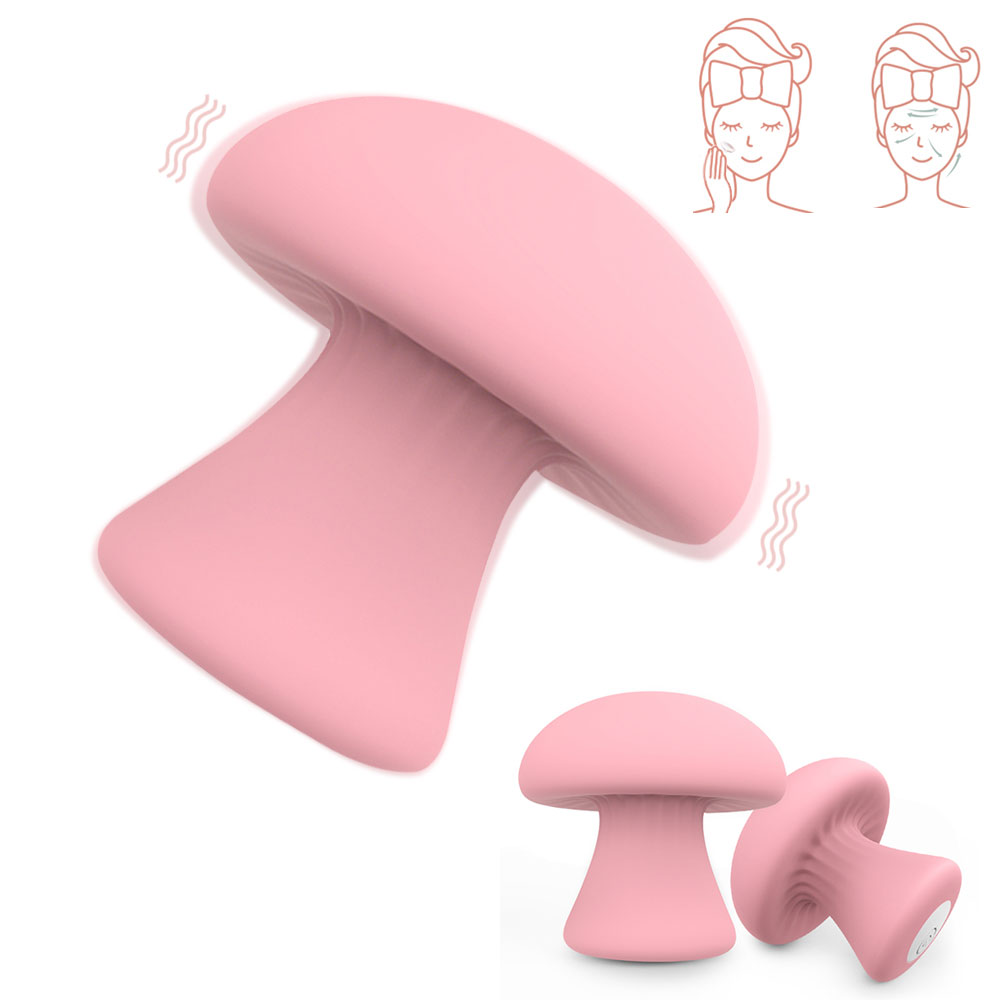 Small Mushroom Vibrating Massage Mini Vibrating Stick