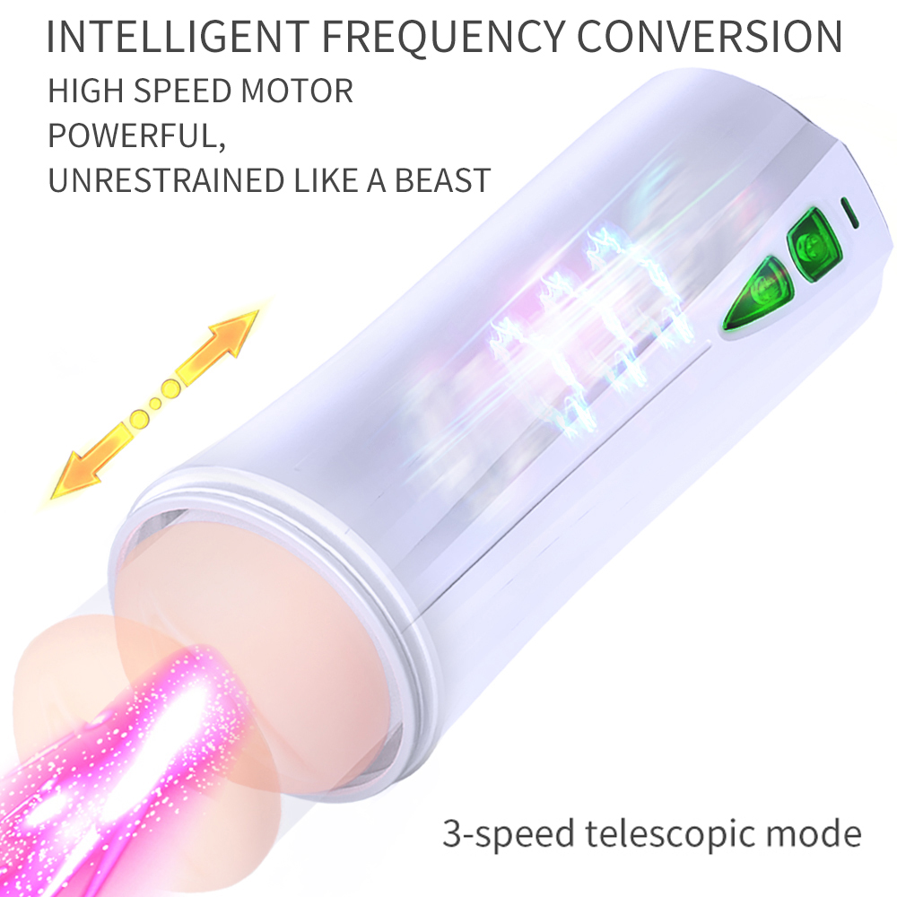 Automatic Telescopic Vagina Male Masturbator Cup