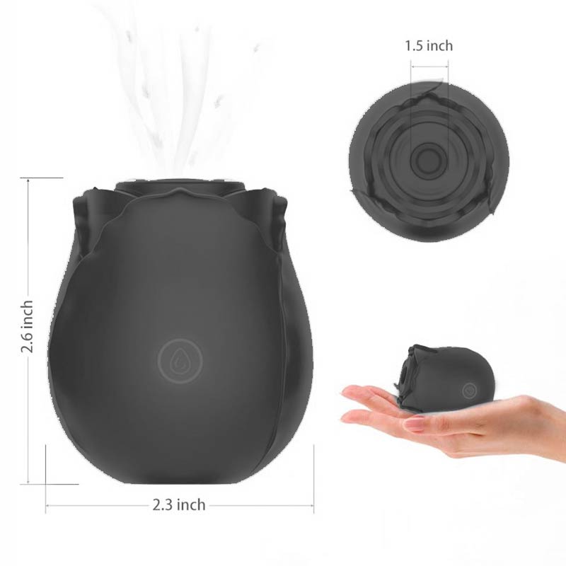 The Original Rose Toy™ in Black