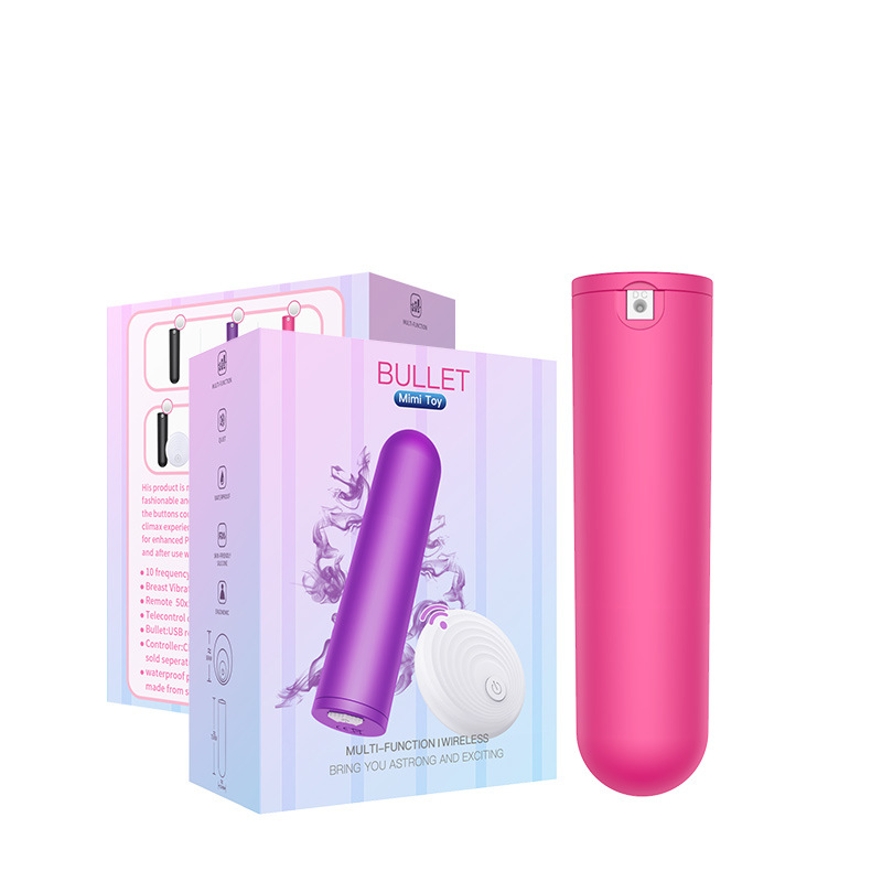 10 Speeds Remote Control Mini Lipstick Bullet Vibrator