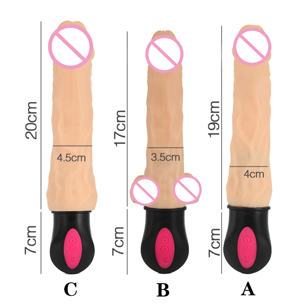 Heating Vibrator Dildos Female Masturbation