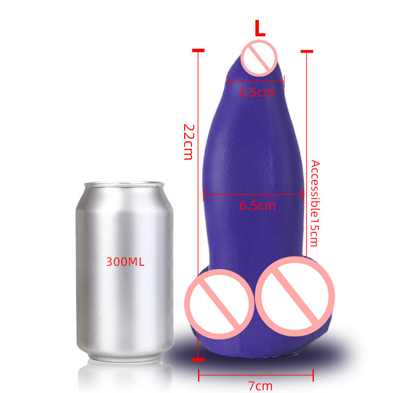 Cone Silicone Dildo Anal Plug