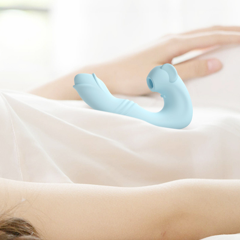 Dumbo 2-in-1 Suction Vibrator