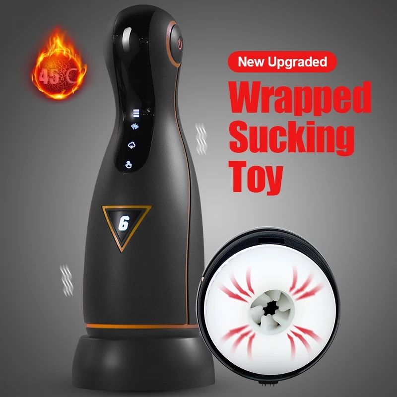 6 Vibration Sucking Automatic Masturbation