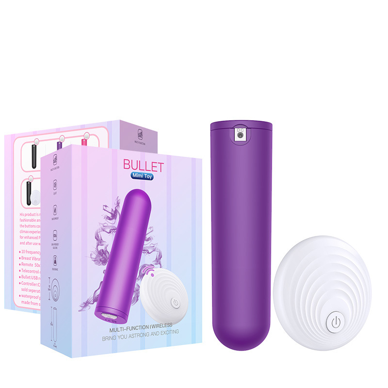 10 Speeds Remote Control Mini Lipstick Bullet Vibrator