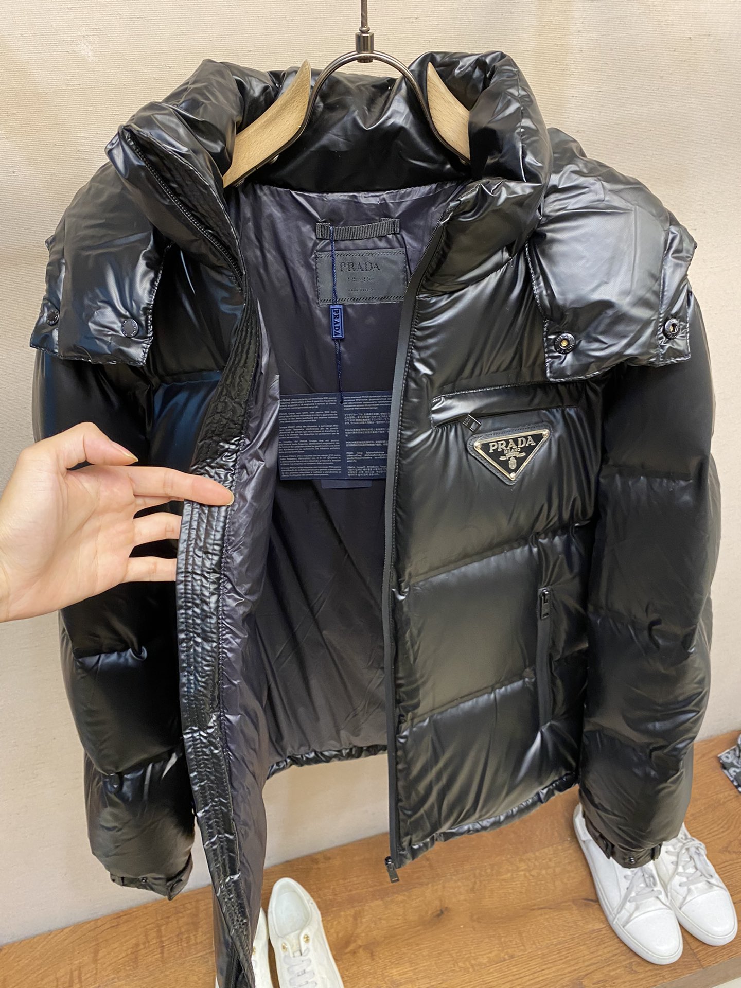 Pradawarm bread down jacket