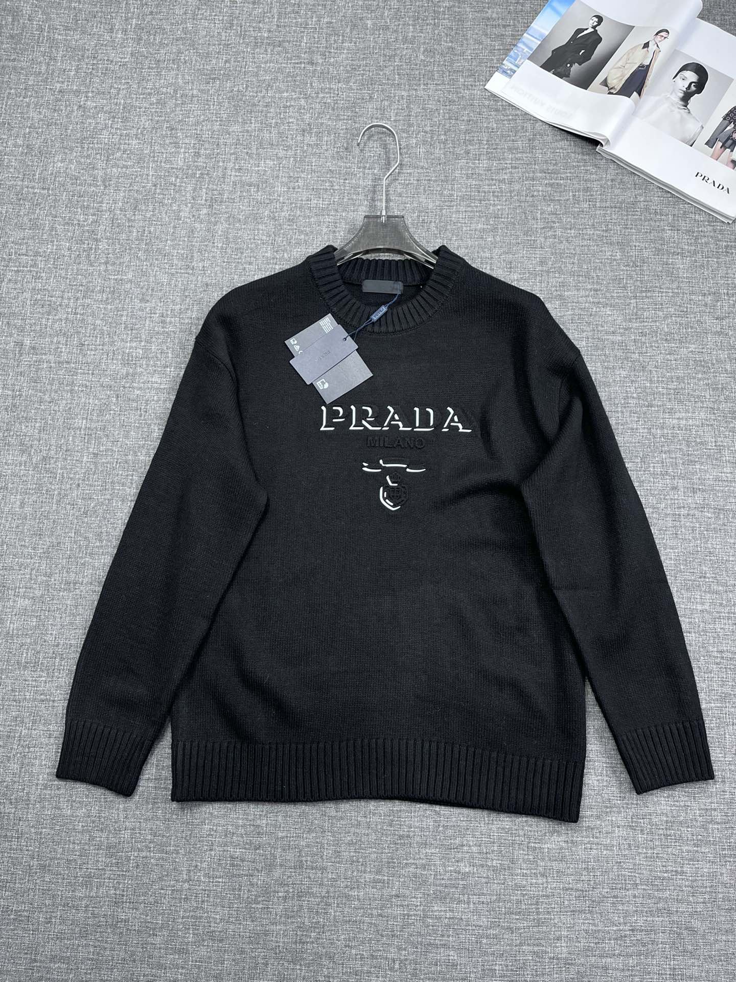 Prada Prada knitted sweater series